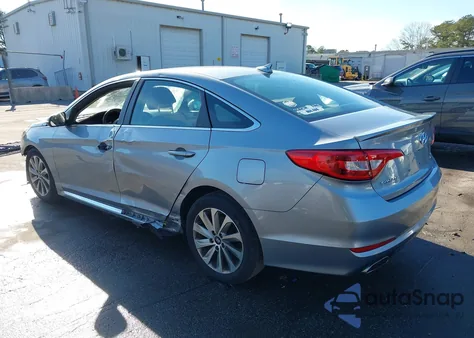 2017 Hyundai Sonata Sport z USA, uszkodzony, nr VIN 5NPE34AF7HH445924